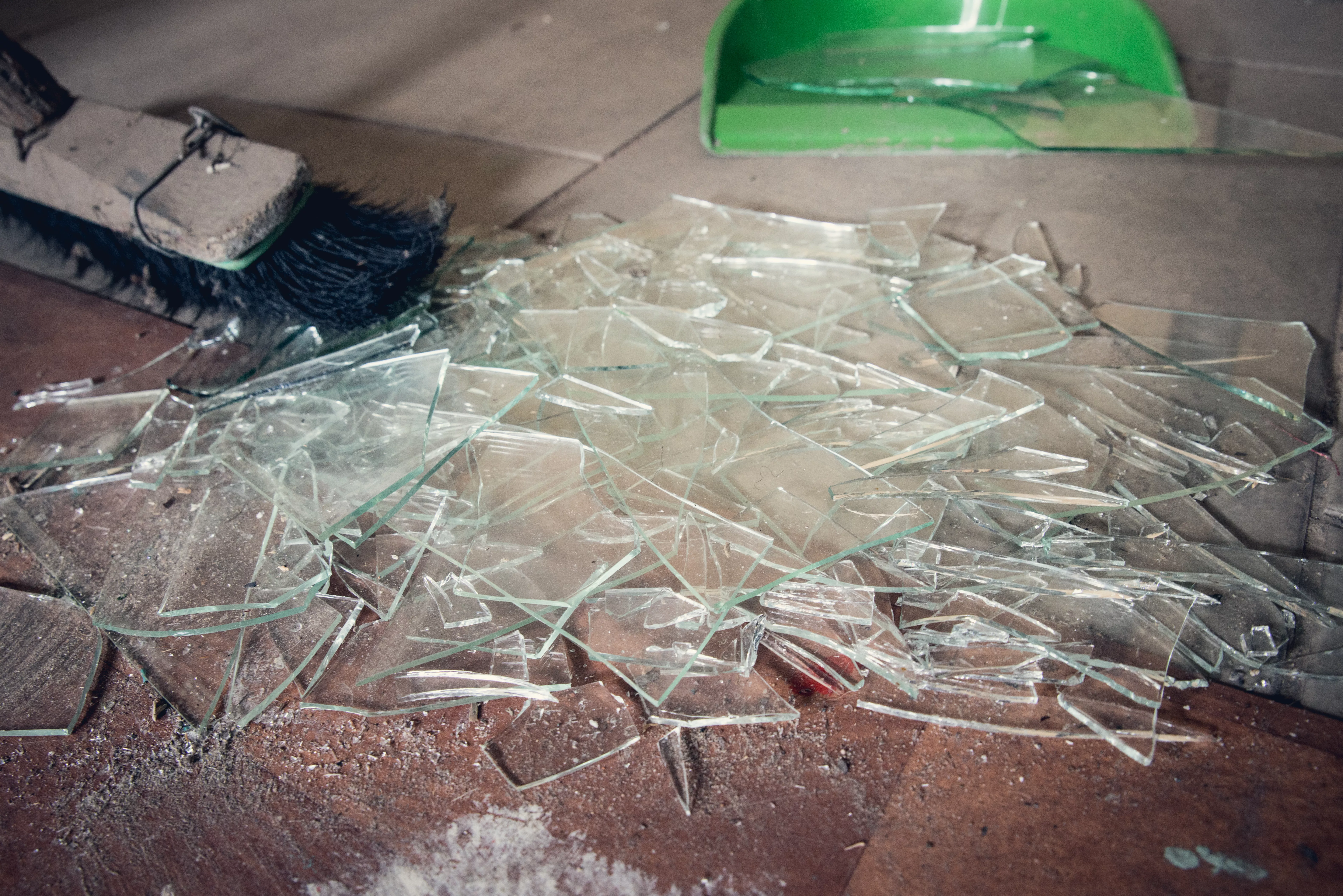 Hacks for Cleaning Up Broken Glass - S. Albert Glass